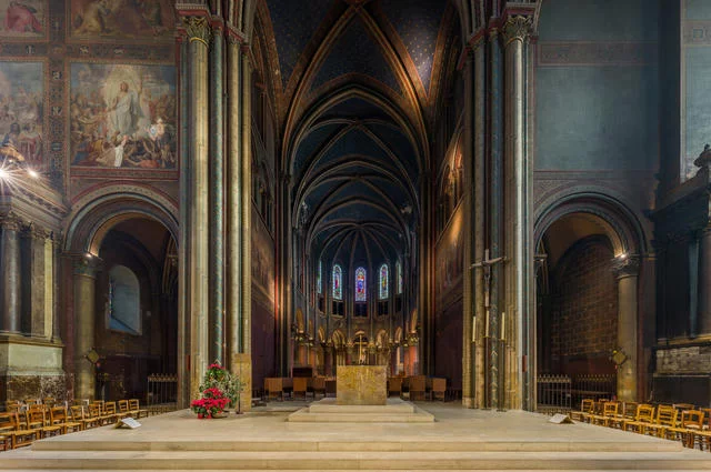 Foto: Diliff / Wikimedia Commons / CC-BY-SA-3.0 De kerk van Saint-Germain-des-Prés
