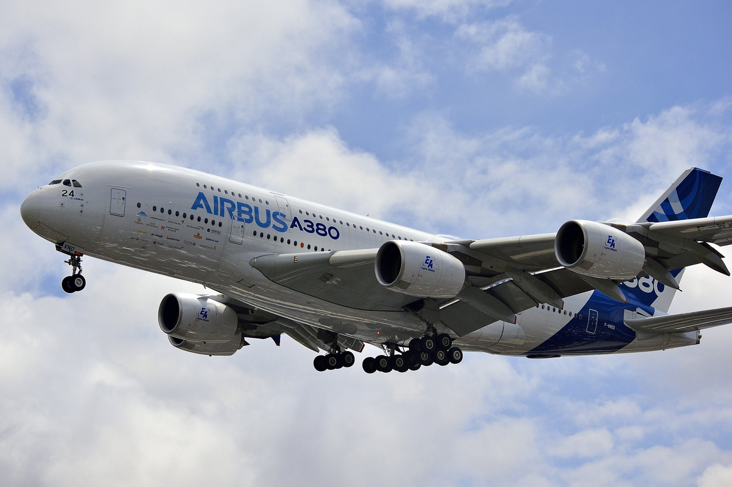 A380 op Le Bourget