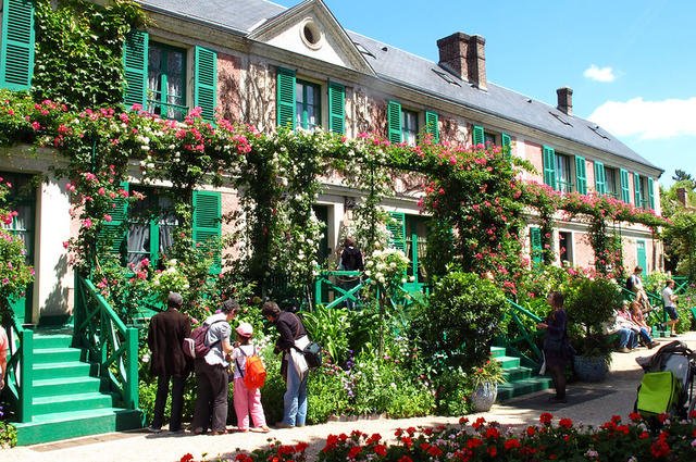 Jim Rhodes / Flickr / CC-BY-ND 2.0 Het huis van Claude Monet