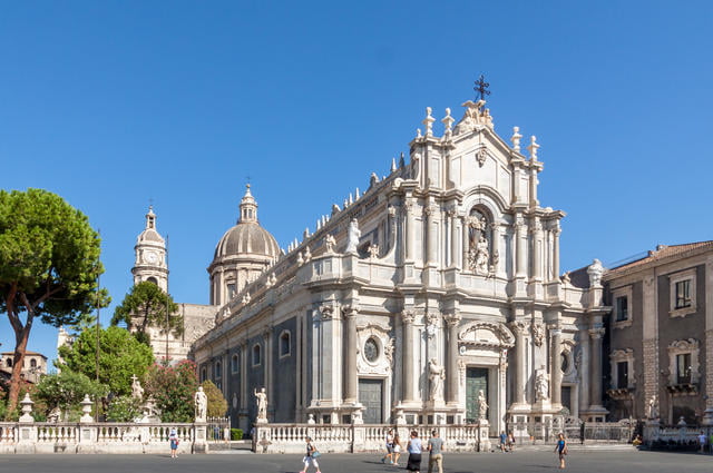 Cathedral Square and the Cathedral of St. Agatha