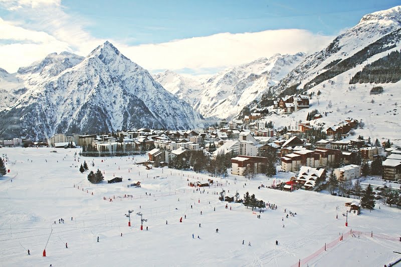 10 beste skigebieden in de Franse Alpen: kaart