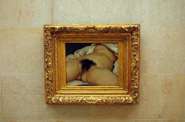 Foto: Danielle Dalledonne / flickr.com / CC-BY-SA 2.0 Courbet's "The Origin of the World"
