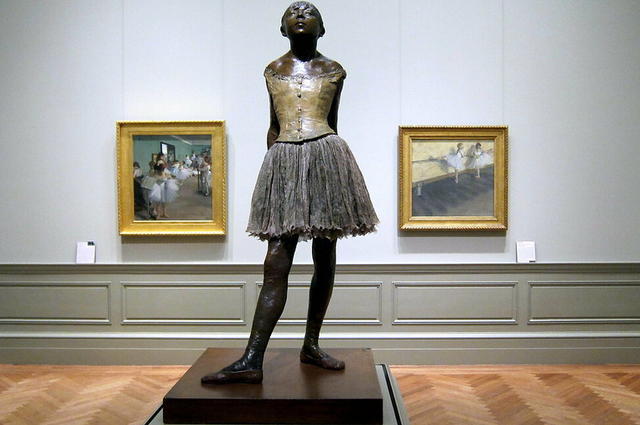 Foto: NCinDC / flickr.com / CC-BY-ND 2.0 "Kleine danseres van veertien jaar' door Degas