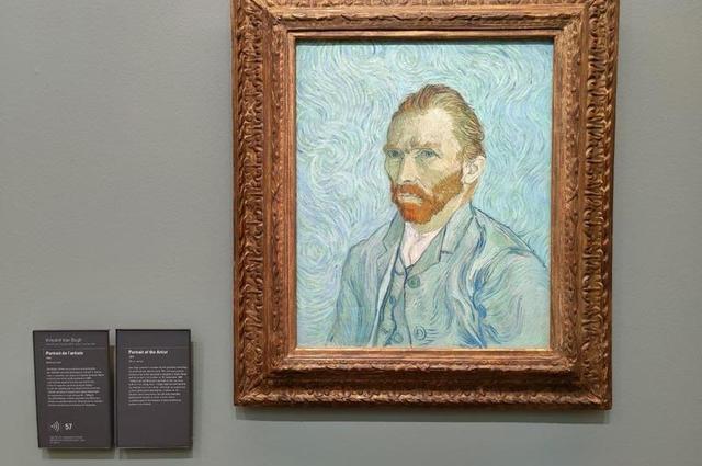 Foto: Eugene Tassart / Paris10.nl Het zelfportret van Van Gogh