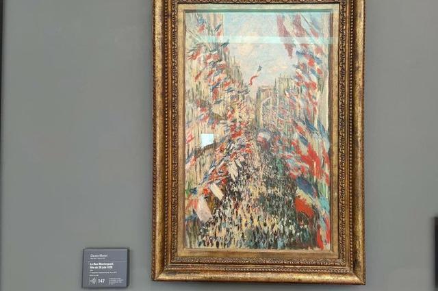 Foto: Eugene Tassart / Paris10.nl Monet's "Rue Montorgueil"