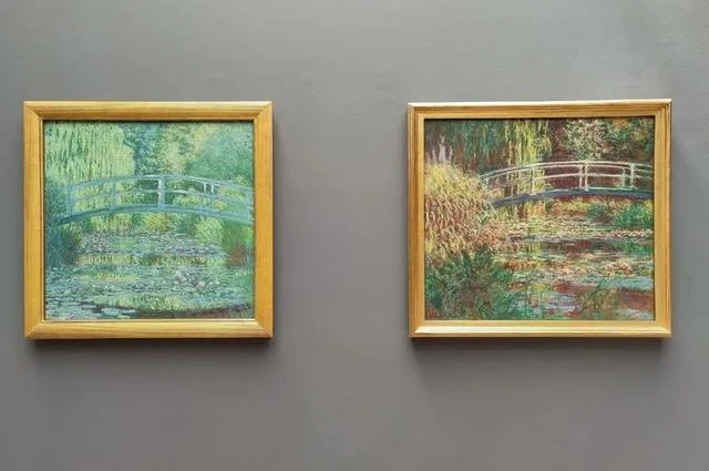 Foto: Eugene Tassart / Paris10.nl Blue Water Lilies