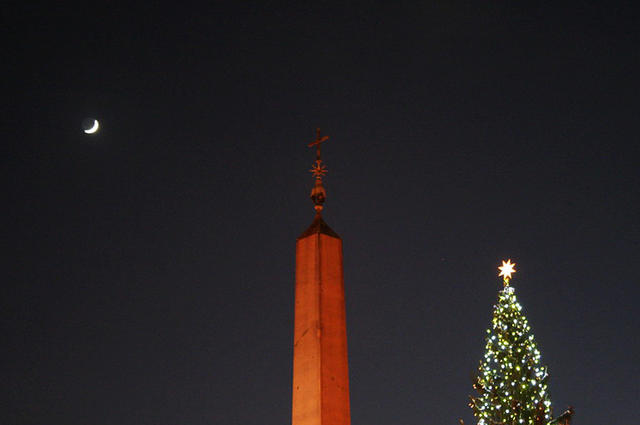 Katholiek Kerstfeest in Rome