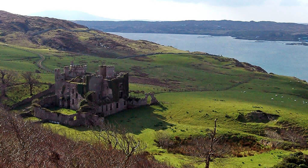 Connemara in Ierland: Clifden Castle