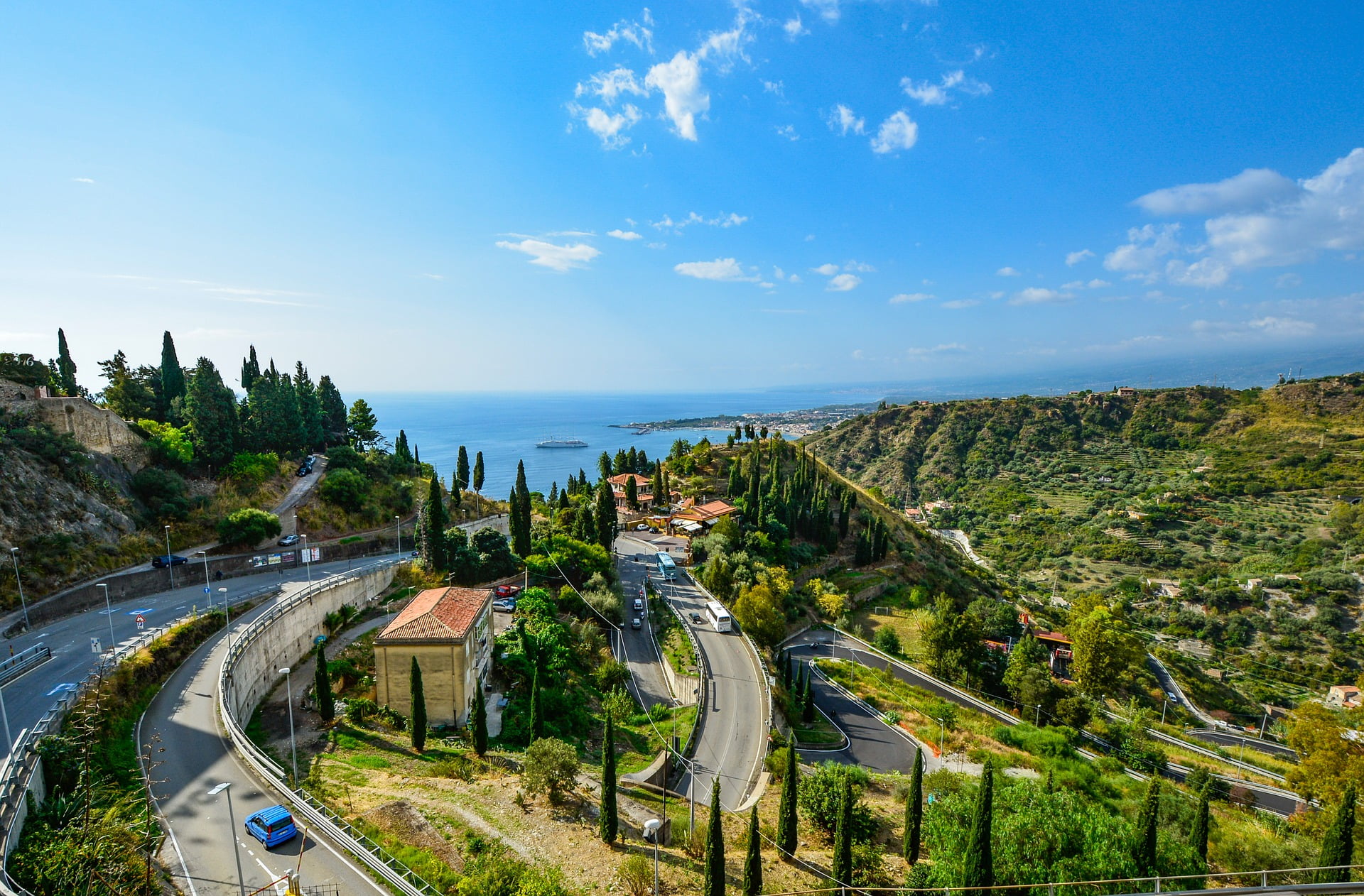 Hoe kom je van Catania Airport naar Taormina parijs10.nl