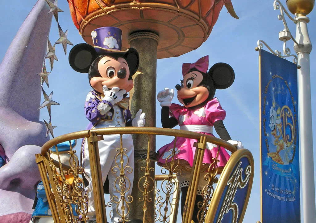 Tickets voor Disneyland Parijs: het programma van Disneyland