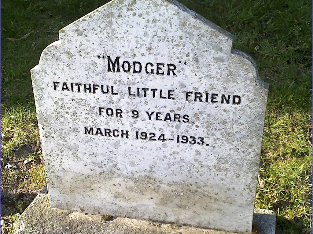 Powerscourt tuinen: Begraafplaats voor huisdieren