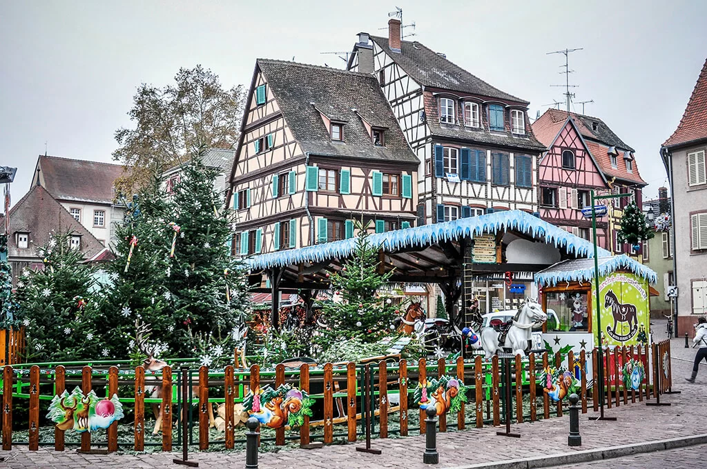 Colmar: kerstmarkten