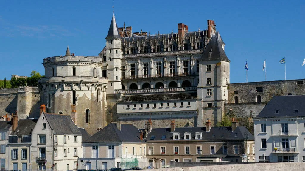 Naar de kastelen van de Loire per trein: kasteel van Amboise
