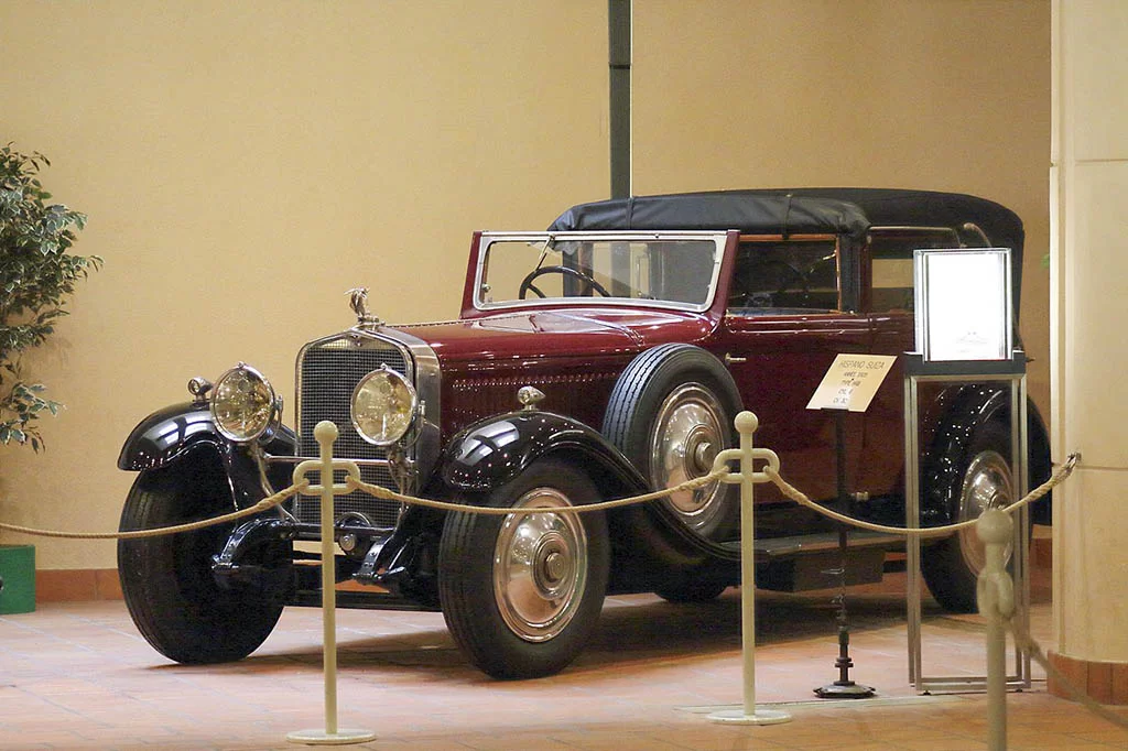 Het museum voor antieke auto's Het museum voor antieke auto's