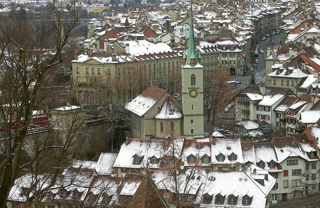Zwitserland in de winter: Bern