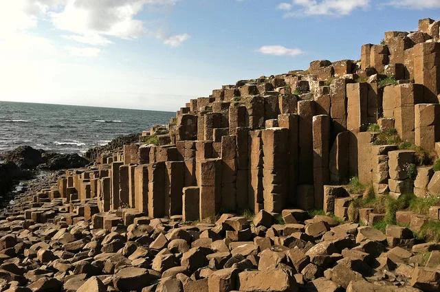 Strijd tussen reuzen Giant's Causeway