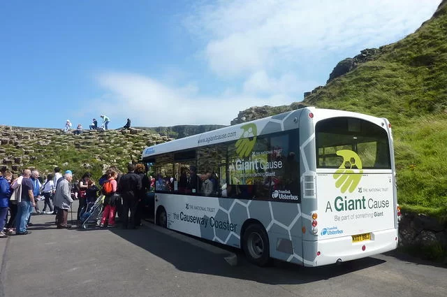 Hoe bezoek je de Giant's Causeway?